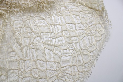 Falda ADAM LIPPES para mujer (EE. UU.) 6 hasta la rodilla de encaje forrado en seda - Imagen 5 de 8