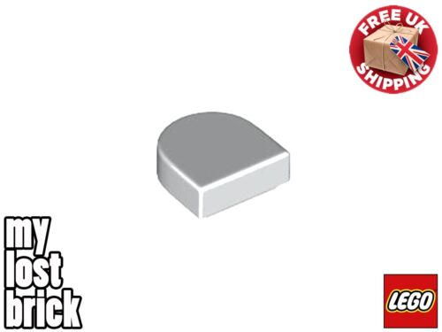 LEGO - Part 24246 - Half Circle Tiles 1x1(1/2) (Pack of 5) + NEW + SELECT COLOUR - Picture 37 of 42