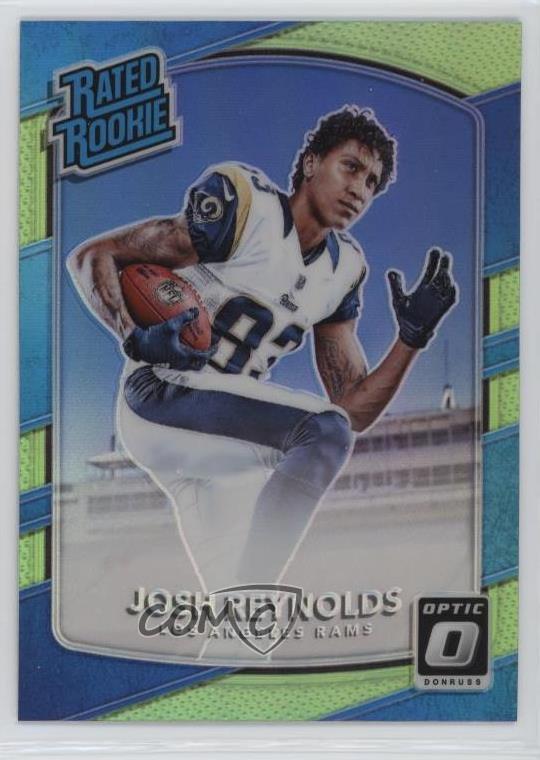 2017 Donruss Optic Rated Rookie Lime Green Prizm Josh Reynolds #151 Rookie RC