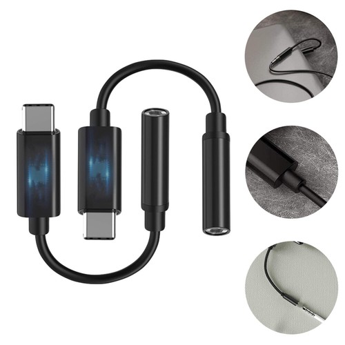 2 PCS Earphone Adapter to Headphone officiel Jack Converter for Phone Tablet