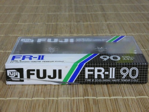 1X FUJI FR-II VINTAGE CASSETTE. TYPE II. 1985-87. 90 MINUTES. NEW. - Picture 3 of 4