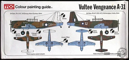 FROG 1/72 Vultee Vengeance Mk.II (A-31) - 1974 #F199 - Picture 2 of 10