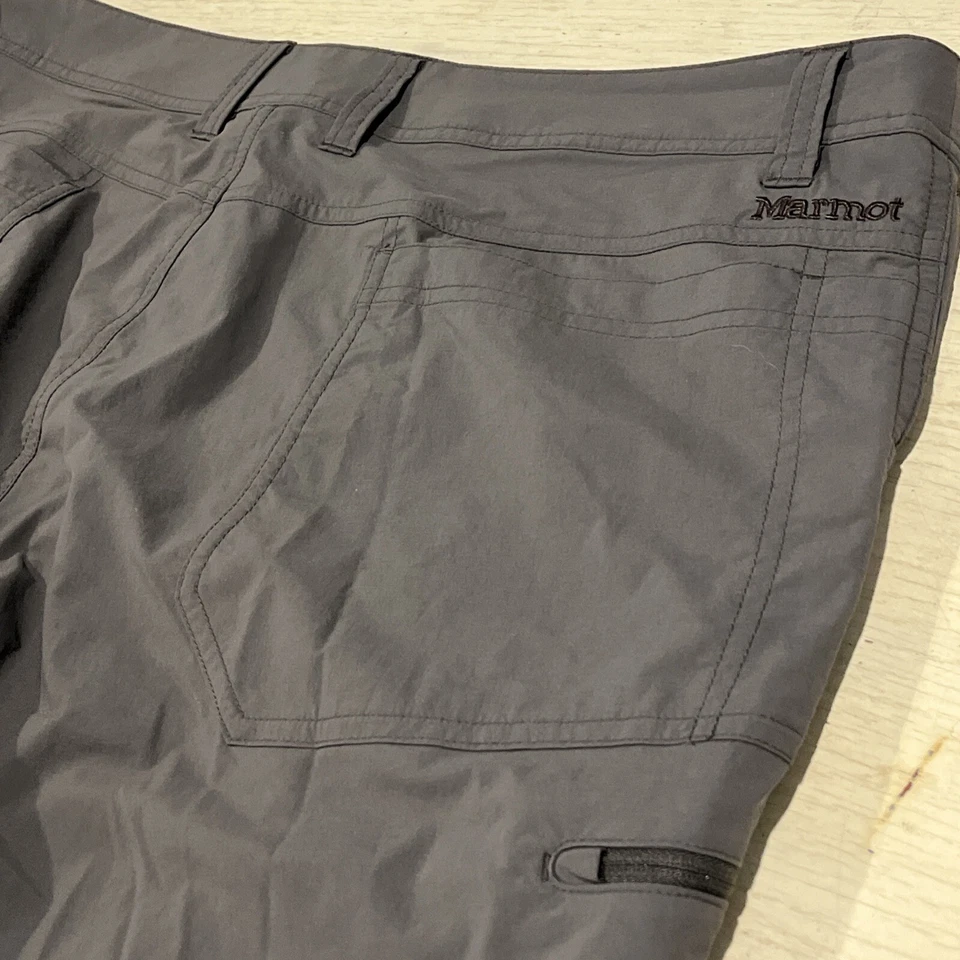 Pantalones Marmot para hombre 40x32 impermeables mezcla de nailon RN 79448 Foto 2 de 4