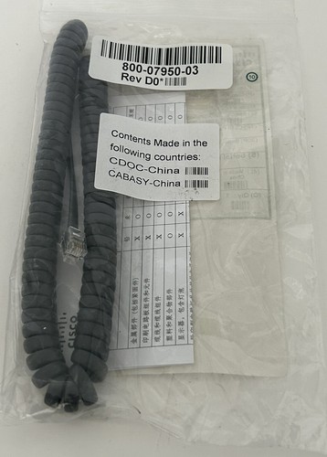 Cisco CP Handset Cord for 7900 series phones 800-07950-03 - Picture 3 of 3