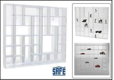 Setzkasten-Acryl-Parfum-Flacons-Vitrinen-34-Fächer-Mixed-SAFE-5248-450x400x45mm - Bild 1 von 4