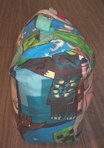 MINECRAFT VIDEO GAME TWIN / FULL SIZE REVERSIBLE COMFORTER BLANKET 2023 NEW - Picture 19 of 19