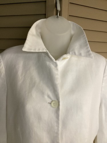 luciano barbera luxe linen shirt/jacket - Picture 2 of 5