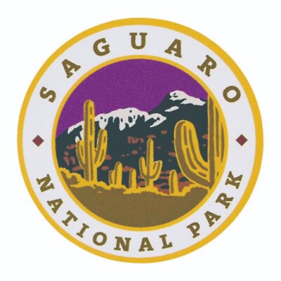 Saguaro National Park Sticker Arizona National Park Decal