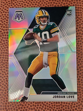 2020 Panini Mosaic Jordan Love #211 Silver Prizm RC Rookie Green Bay Packers