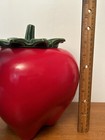 Vintage McCoy Large Ceramic Red Apple Tomato Cookie Jar — photo 6
