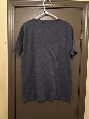 Levi Strauss Graphic Print T-Shirt, Men's Short Sleeve Top, Crew Neck Jersey Tee - Picture 4 of 4