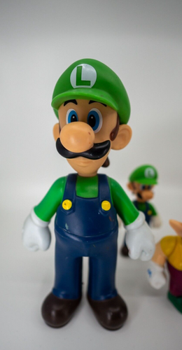 Super Mario Brothers Action Figures Mario Luigi Yoshi Good Condition Bundle - Picture 3 of 18