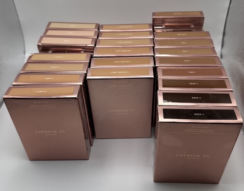 PATRICK TA Major Skin Creme Foundation and Finishing Powder Duo ~ PICK A COLOR ~ - Picture 1 of 23