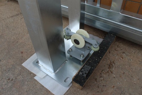 8,0x1,8 Meter mv Industrietor Schiebetor Hoftor freitragend SOFORT verfügbar - Bild 5 von 11