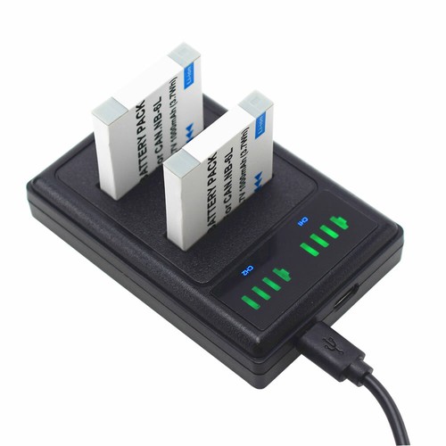 NB-6L /NB-6LH Rechargeable Battery (Canon NB-6L / 6LH Replacement) /USB Charger - Picture 2 of 27