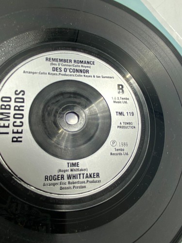 Roger Whittaker & Des O'Connor The Skye Boat Song 7" Single TML 119 Vinyl - Picture 4 of 5