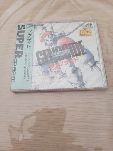    GENOCIDE PC ENGINE SCD JAPAN IMPORT NEW SEALED!    - Bild 1 von 5