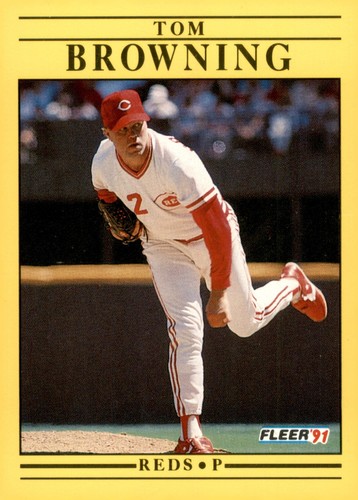 S1R7: 1991 FLEER BASEBALL #'S 1-250 YOU PICK .99 - 1.25 - Picture 123 of 506