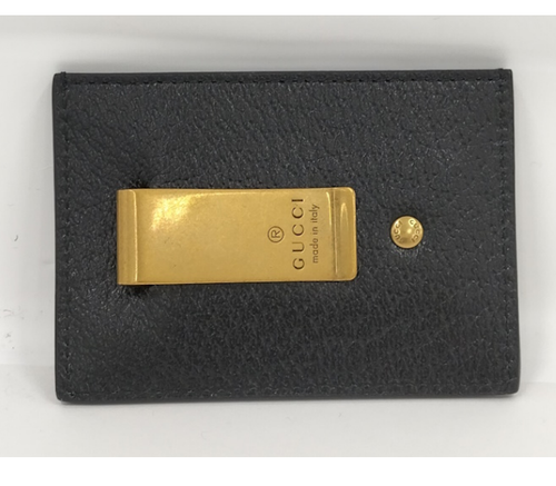 Gucci Kartenetui GG Marmont Geldklammer schwarz Leder 436022 - Bild 7 von 7