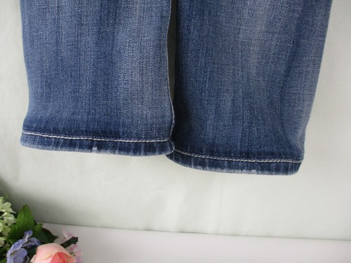 Jeans Miss Me fibbia tg 26 CORTO punto spesso bootcut strass 26 x 26,5 LEGGI - Foto 3 di 11