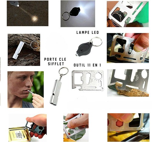 14-In-1 Outdoor Survival Camping Hiking Tactical Gear Backpack Solar Panels Kit - Picture 28 of 33