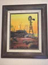RARE- Original Oil Painting - Signed Heinz Friedrich