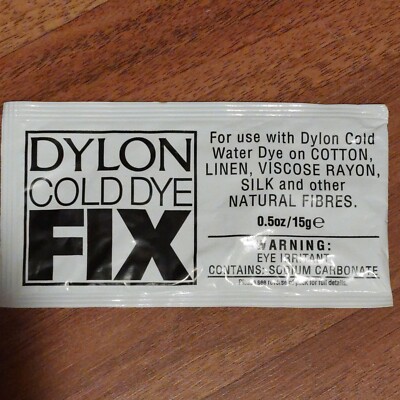 Special DYLON COLD Dye Fix ~ Made in England ~1  PACKET