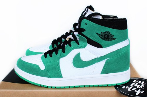 Nike Air Jordan 1 Retro Alto Zoom CMFT Estadio Verde Blanco Reino Unido 5 9 10 11 EE. UU. Nuevo - Imagen 2 de 12