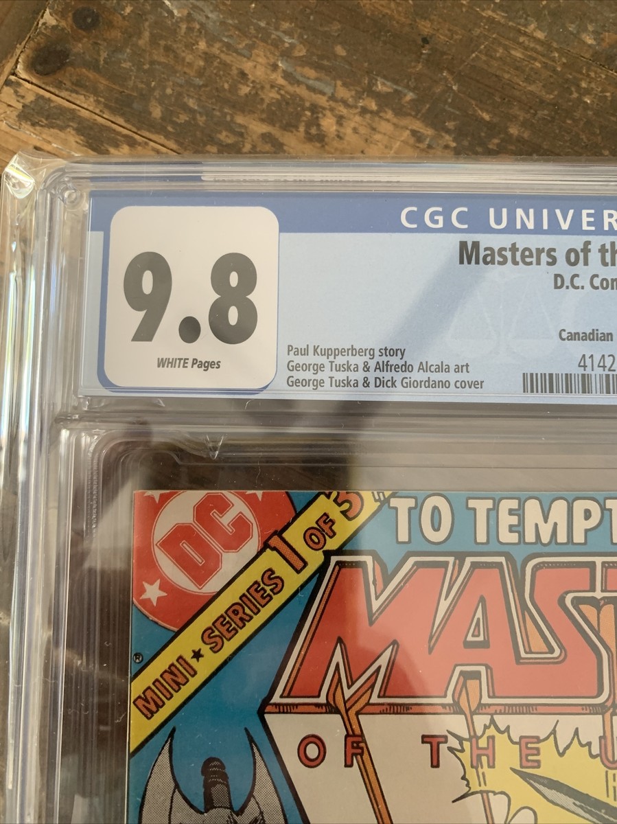Masters of the Universe 1 CGC 9.8 Canadian Price Variant 1982