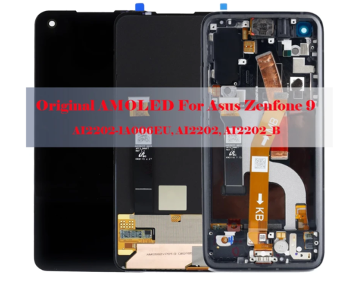 OEM For Asus Zenfone 9 AI2202-1A006EU LCD Display Touch Screen Digitizer Frame
