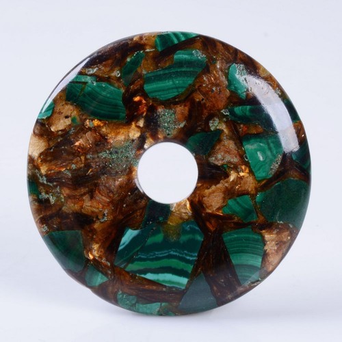 40mm Gemstone donut pendant bead different quantity for your choice - Picture 44 of 285