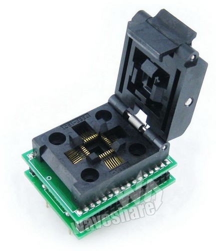 Yamaichi IC Programmer Adapter for QFP32/TQFP32/FQFP32/PQFP32 Package - Picture 1 of 4