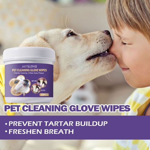 PET Cleaning Deodorizing Bathing Wipes for Dogs & Cats, Hypoallergenic Glove - Picture 3 of 6