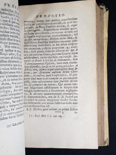 1724 VELLUM Examination NEW TESTAMENT BIBLE Daniel Whitby Novum Testamentum - Imagen 19 de 22