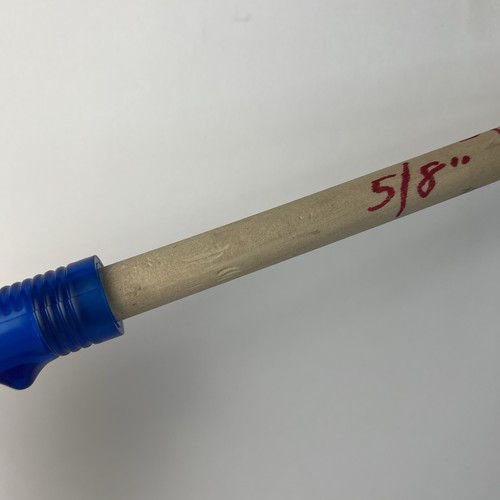 VINTAGE BLUE TRICYCLE GRIPS 5/8" ID. 3-3/8" LONG FITS ELGIN AMF HUFFY COLSON NOS - Picture 8 of 8