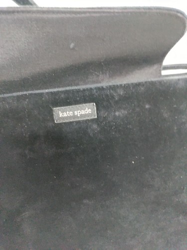 Kate Spade Made In Italy Velvet Shoulder Bag 11"X8"X2.75" - Picture 2 of 8