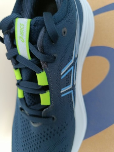 Zapatillas de deporte para mujer ASICS Gel-Nimbus 26 azul francés/lima eléctrica talla 6 del Reino Unido - Imagen 5 de 12