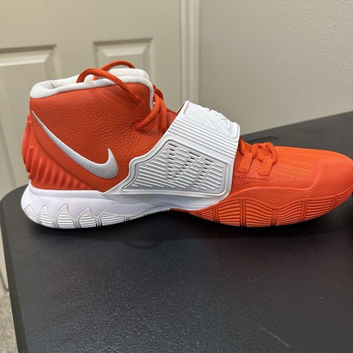 Nike Kyrie 6 TB Promo Mens 13.5 Team Orange White Shoes Sneakers CW4142-802 - Picture 5 of 13