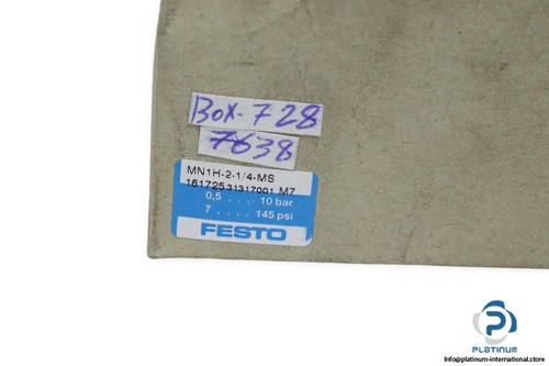 FESTO 161725 EINZELMAGNETVENTIL_FESTO MN1H-2-1/4-MS - Bild 5 von 5