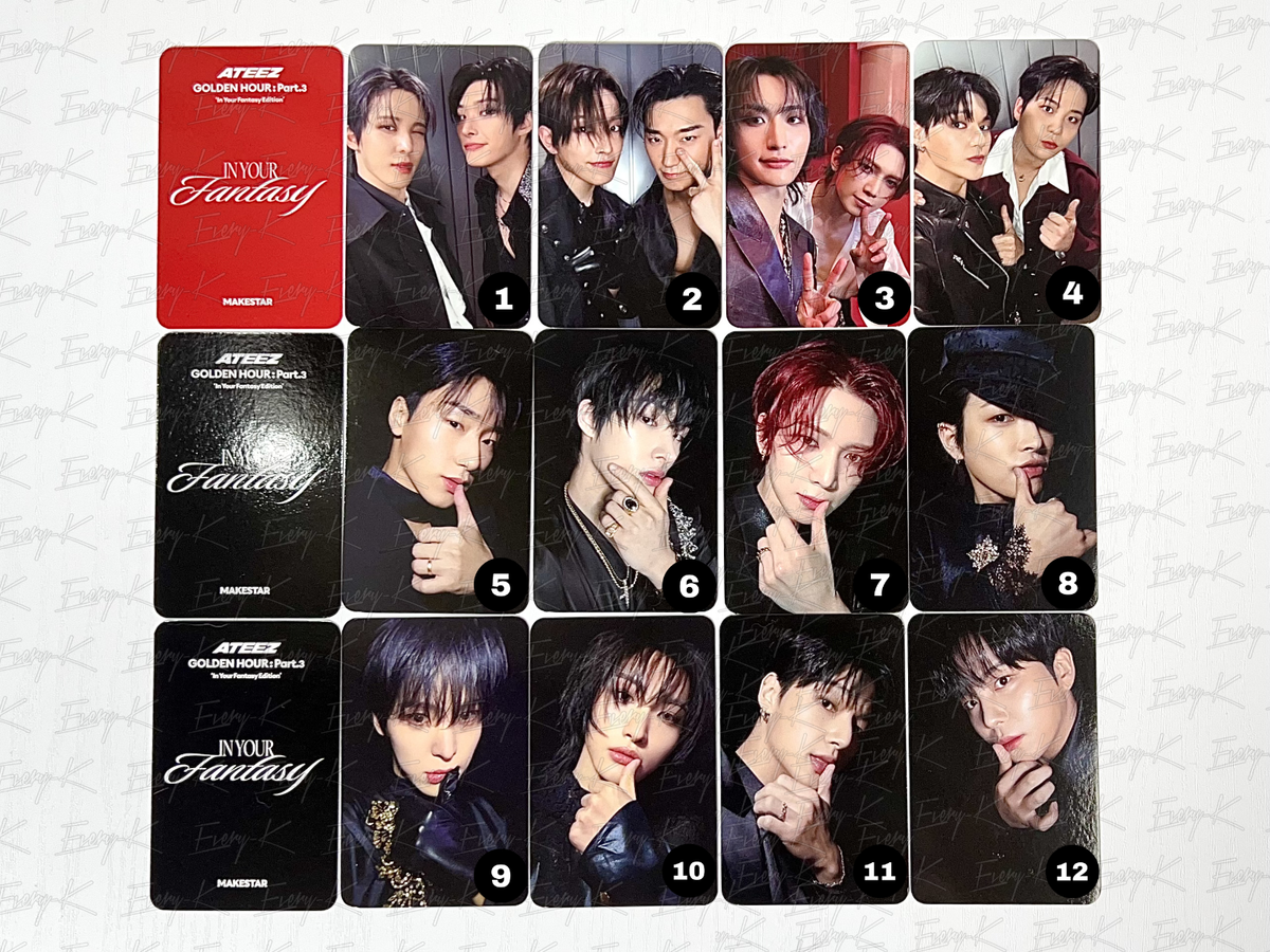 ATEEZ] GOLDEN HOUR : Part.3 IN YOUR FANTASY Edition Makestar