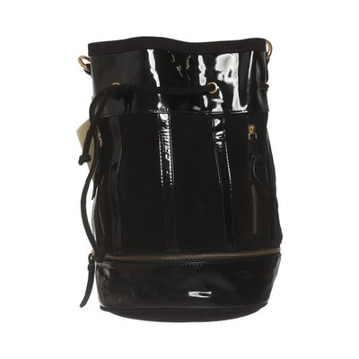 La Redoute, Handtasche, Damen, Leder, Schwarz, Einfarbig, 24, 15, 34 cm #ukF