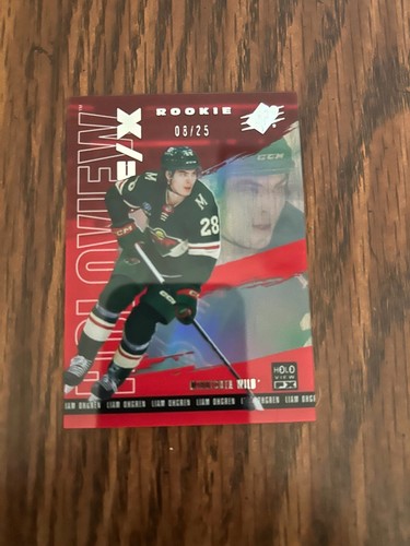2024-25 UPPER DECK SPx - HOLOVIEW F/X - RED - LIAM OHGREN 08/25