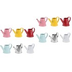  Set of 2 Portable Kettle Small Pot Mini Water Can for Crafts Decor