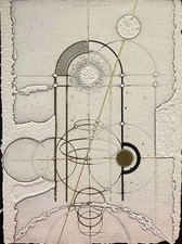 Walter Valentini | Dentro Il cielo I | acquaforte