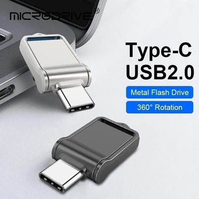 Typ C Pen Drive Mini USB2.0 Speicherstick 16GB 32GB 8GB OTG USB-Flashkarte 128GB