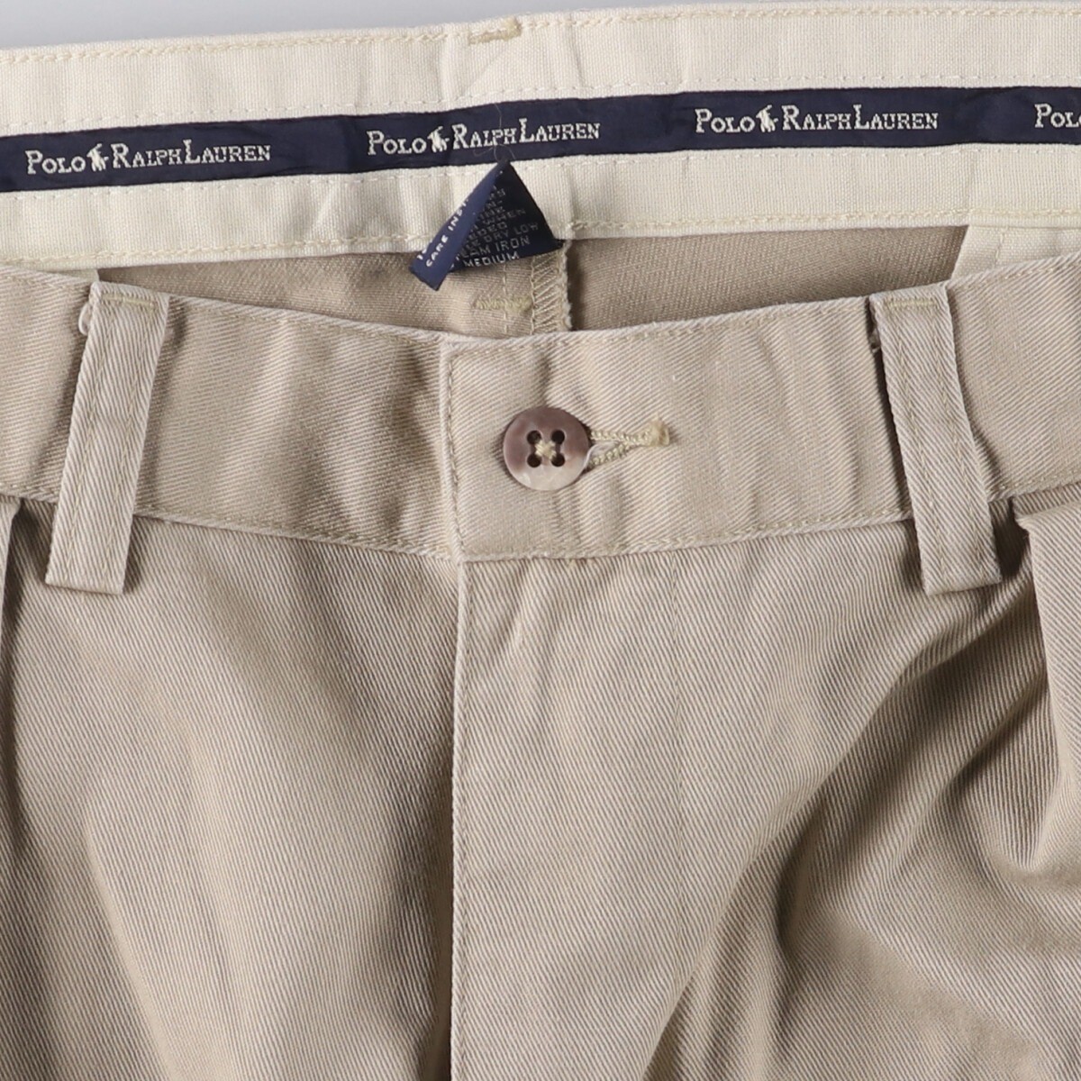 Used Ralph Lauren POLO RALPH LAUREN two-pleat chino pants men's