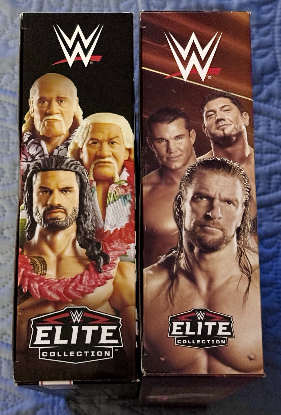 LOT OF 2 WWE MATTEL SAMOAN DYNASTY & EVOLUTION 3-PACK NEW HHH ROMAN REIGNS