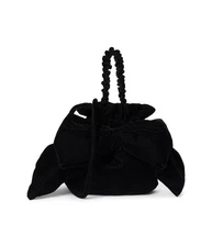 Woman's Handbags Free People Belle Velvet Bow Bag
