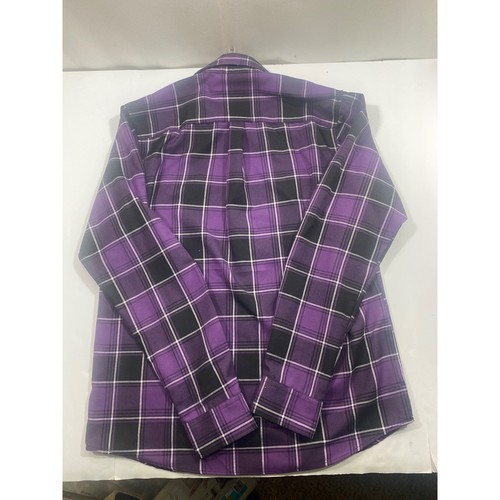 Camisa Dixxon Flannel Company The Regan púrpura a cuadros manga larga XLT - Imagen 9 de 13