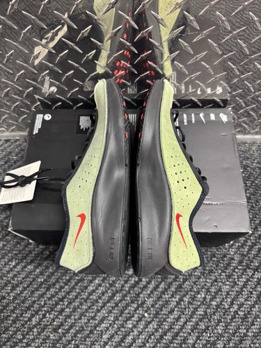 Mujer Talla 9 - Nike Air Superfly Verde Aceite Negro Metálico Plateado HQ7955-302 - Imagen 7 de 10